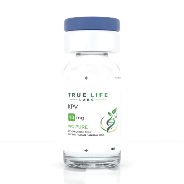 True Life Labs KPV 10mg research peptide vial